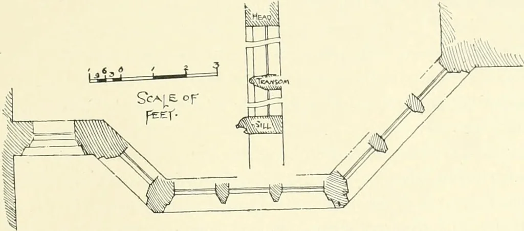 An illustration from Old cottages, farm houses, and other half-timber buildings in Shropshire, Herefordshire, and Cheshire, 1904, leaf 32
