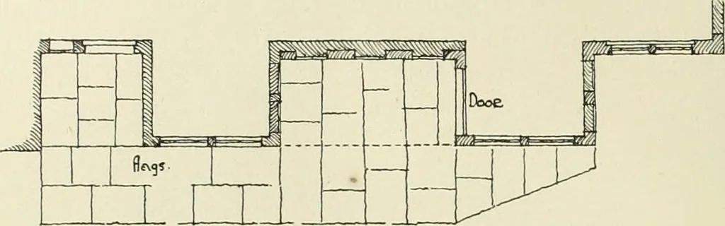 An illustration from Old cottages, farm houses, and other half-timber buildings in Shropshire, Herefordshire, and Cheshire, 1904, leaf 53