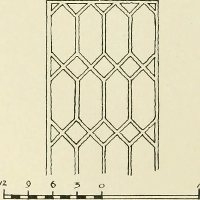 An illustration from Old cottages, farm houses, and other half-timber buildings in Shropshire, Herefordshire, and Cheshire, 1904, leaf 53