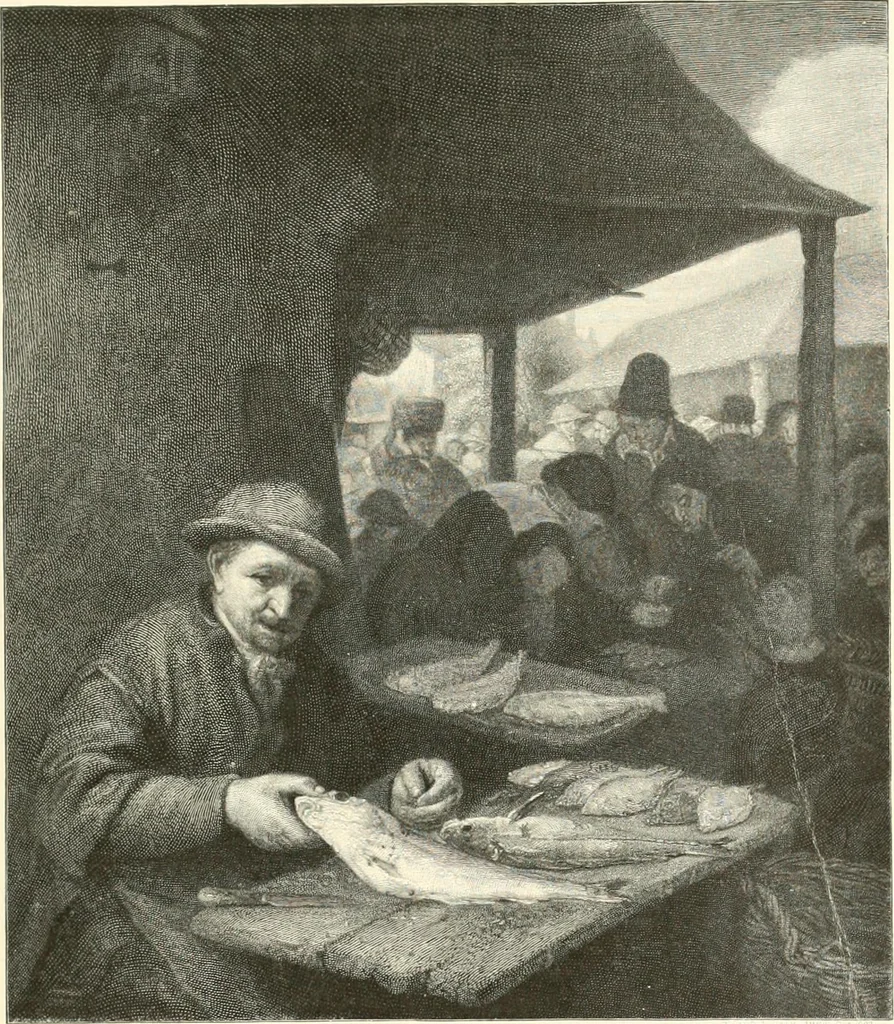 An illustration from Old Dutch and Flemish masters, 1911, leaf 142