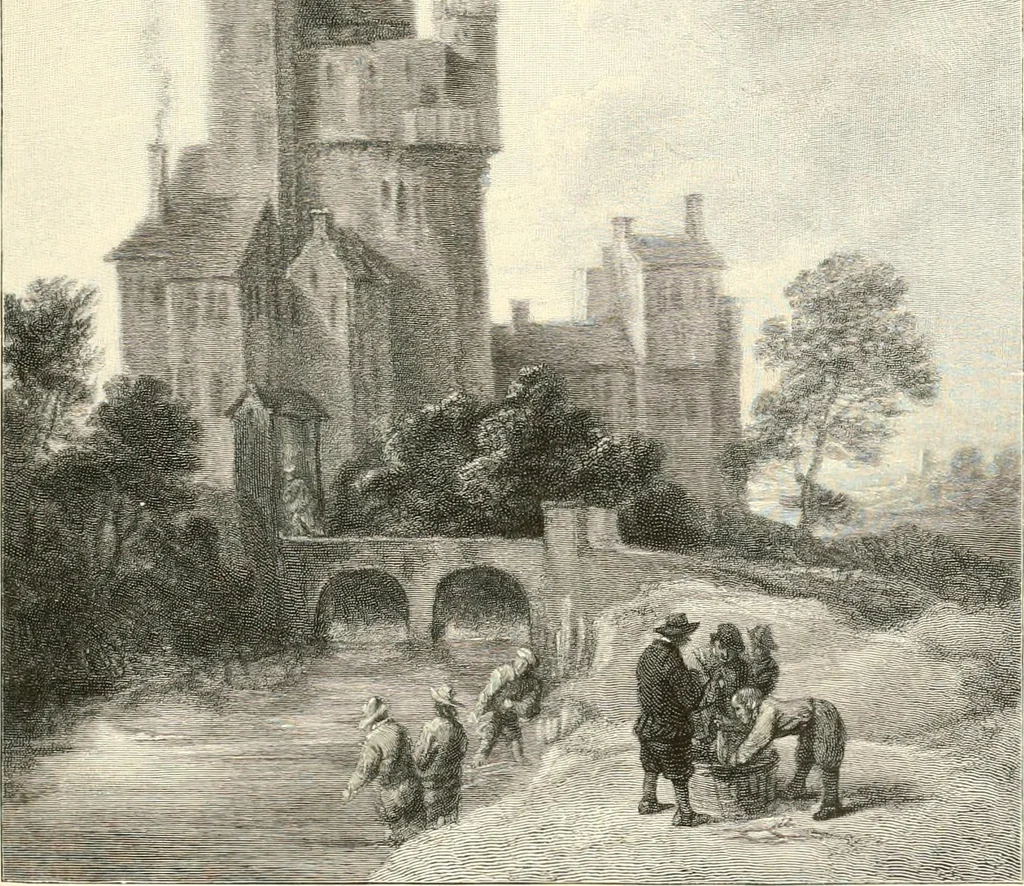 An illustration from Old Dutch and Flemish masters, 1911, leaf 264