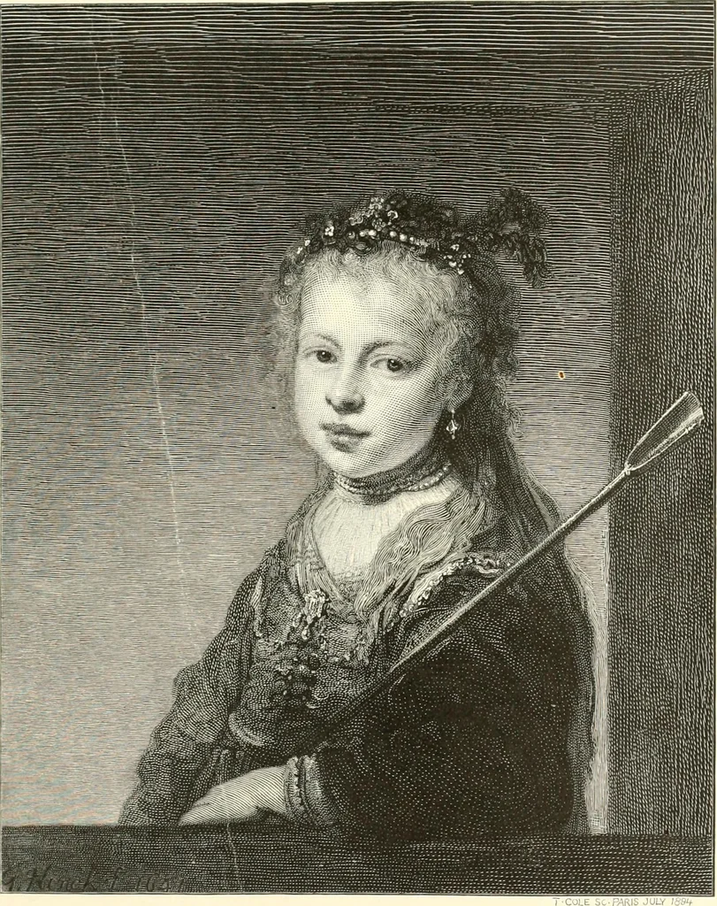 An illustration from Old Dutch and Flemish masters, 1911, leaf 88