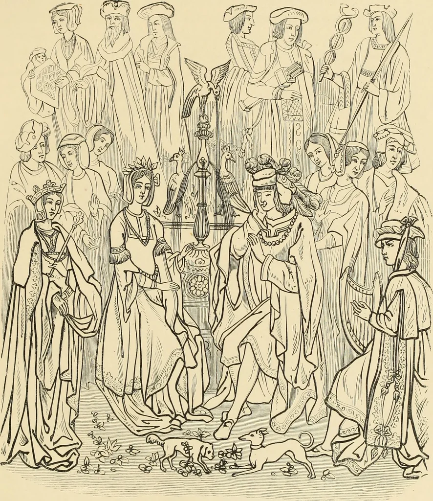 An illustration from Old English embroidery : its technique and symbolism, 1894, leaf 102