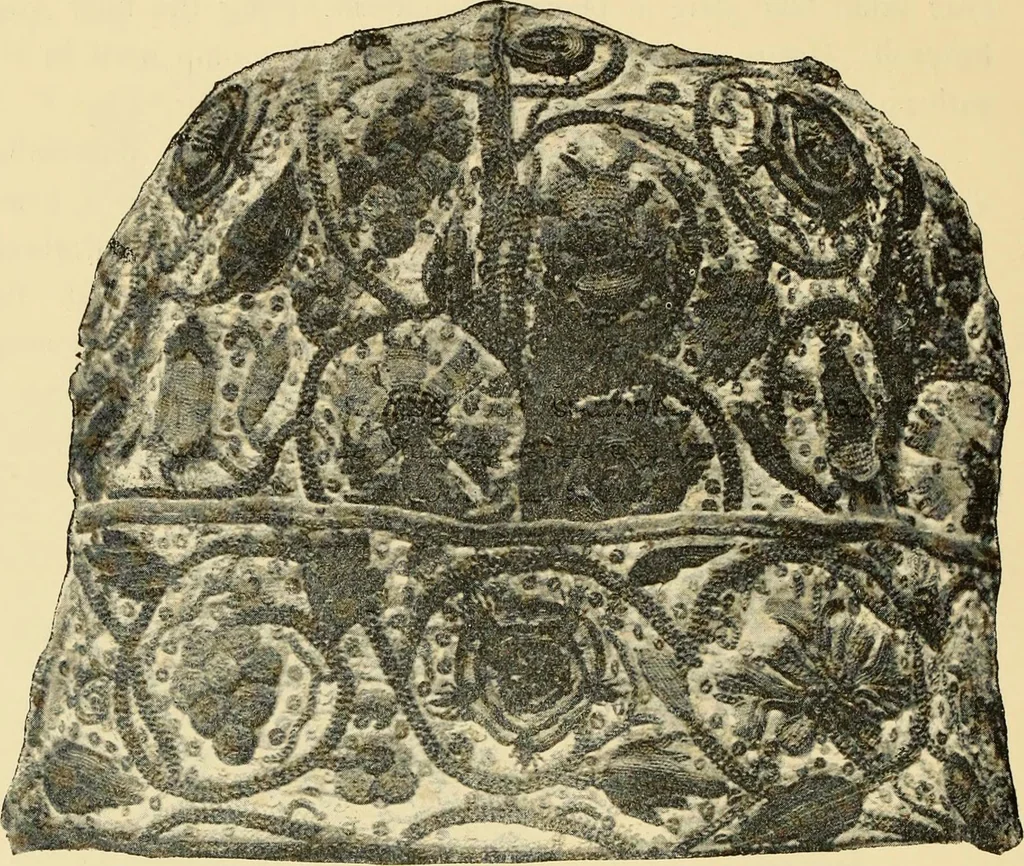 An illustration from Old English embroidery : its technique and symbolism, 1894, leaf 131