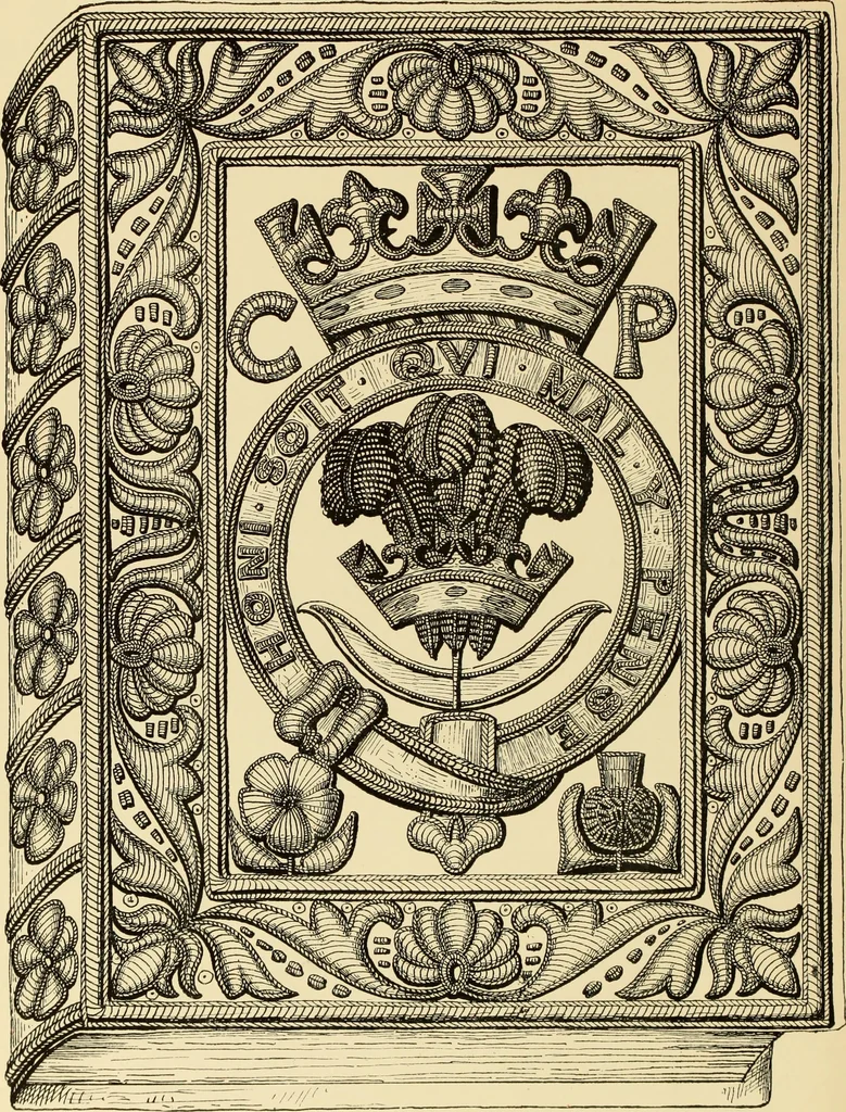 An illustration from Old English embroidery : its technique and symbolism, 1894, leaf 133
