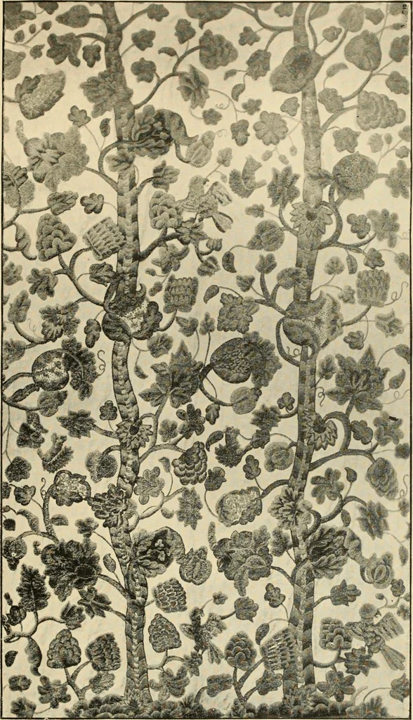 An illustration from Old English embroidery : its technique and symbolism, 1894, leaf 154