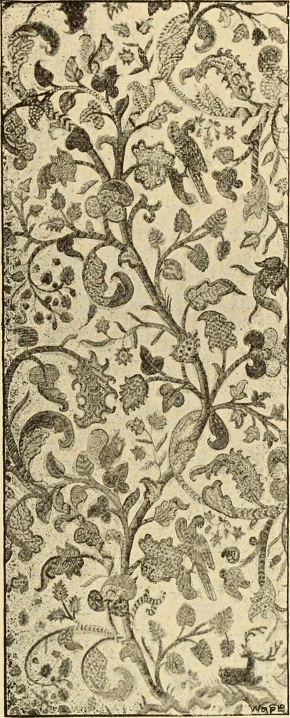 An illustration from Old English embroidery : its technique and symbolism, 1894, leaf 156