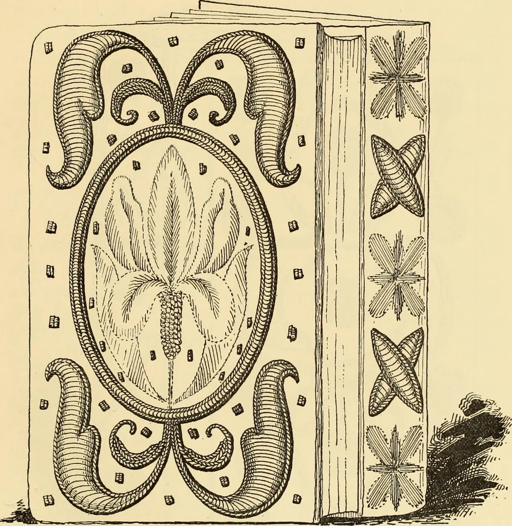 An illustration from Old English embroidery : its technique and symbolism, 1894, leaf 160