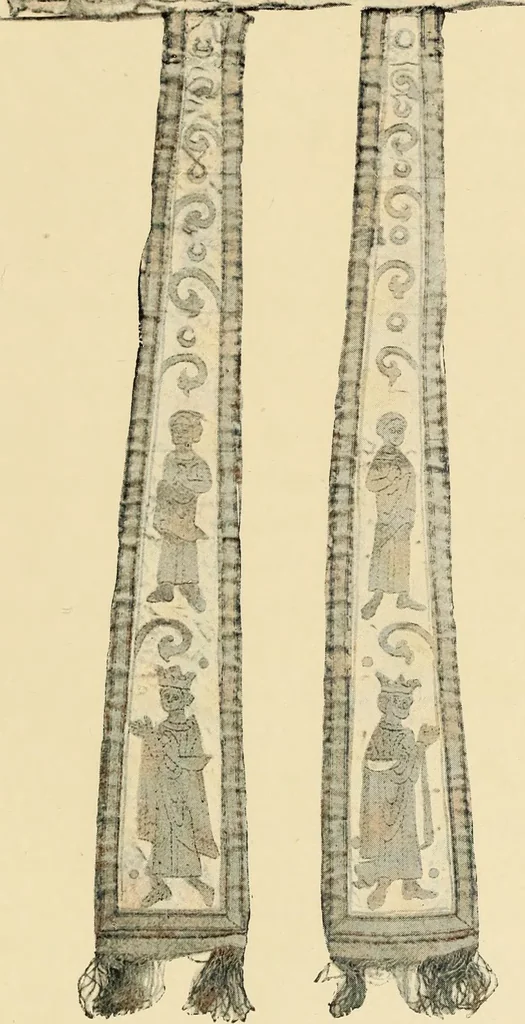 An illustration from Old English embroidery : its technique and symbolism, 1894, leaf 40