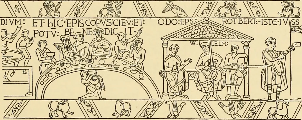 An illustration from Old English embroidery : its technique and symbolism, 1894, leaf 44
