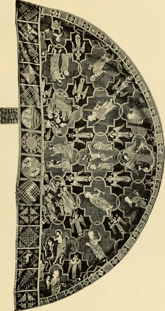 An illustration from Old English embroidery : its technique and symbolism, 1894, leaf 62