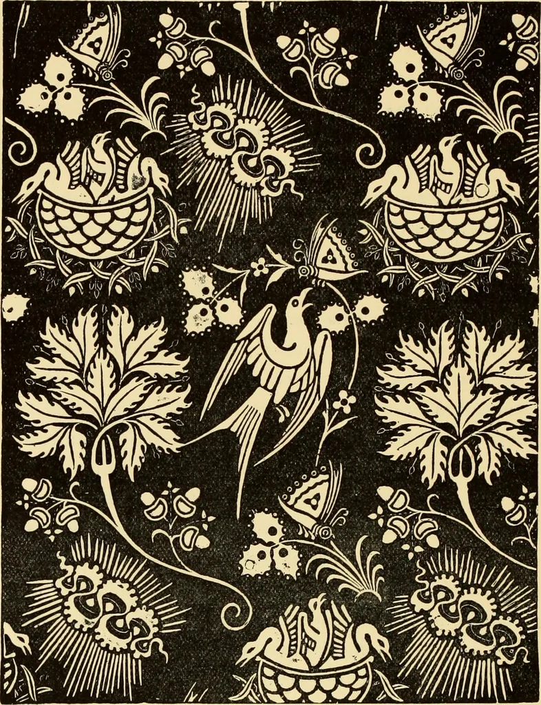 An illustration from Old English embroidery : its technique and symbolism, 1894, leaf 79