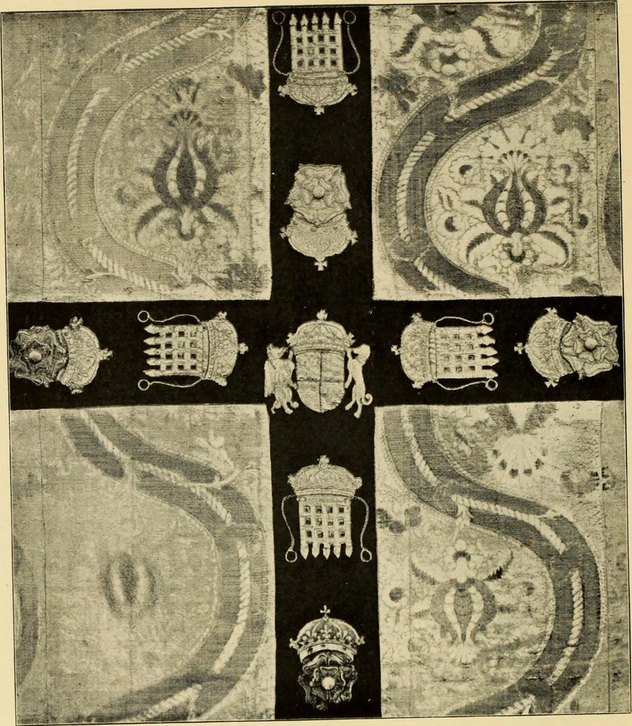 An illustration from Old English embroidery : its technique and symbolism, 1894, leaf 95