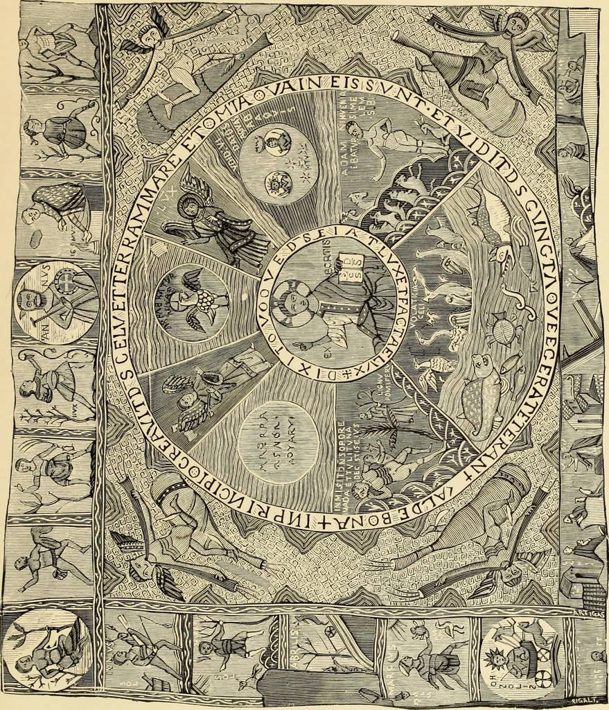 An illustration from Old English embroidery : its technique and symbolism, 1894, leaf 98