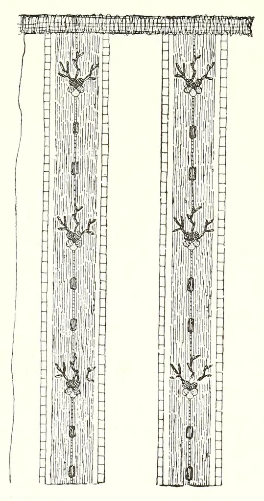 An illustration from Old English embroidery; its technique and symbolism, 1894, leaf 129