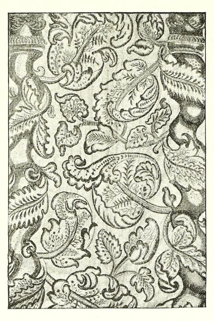 An illustration from Old English embroidery; its technique and symbolism, 1894, leaf 158