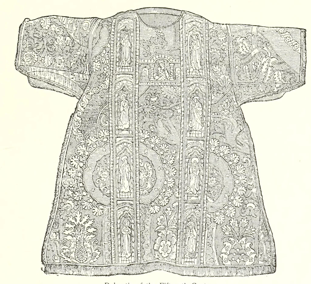 An illustration from Old English embroidery; its technique and symbolism, 1894, leaf 73