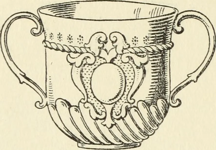 An illustration from Old English furniture and its surroundings, from the restoration to the regency, 1920, leaf 117
