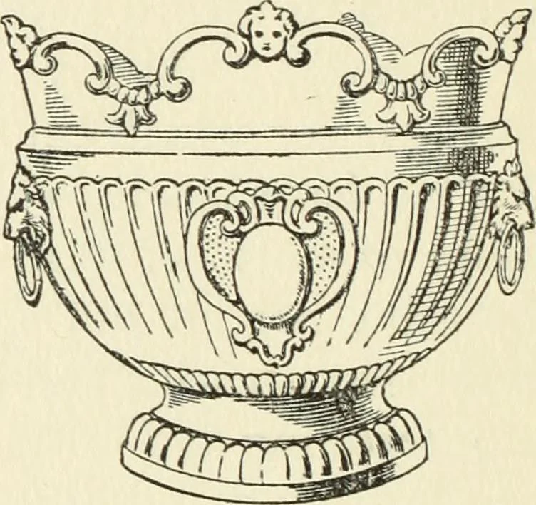 An illustration from Old English furniture and its surroundings, from the restoration to the regency, 1920, leaf 117