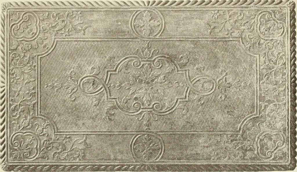 An illustration from Old English furniture and its surroundings, from the restoration to the regency, 1920, leaf 136