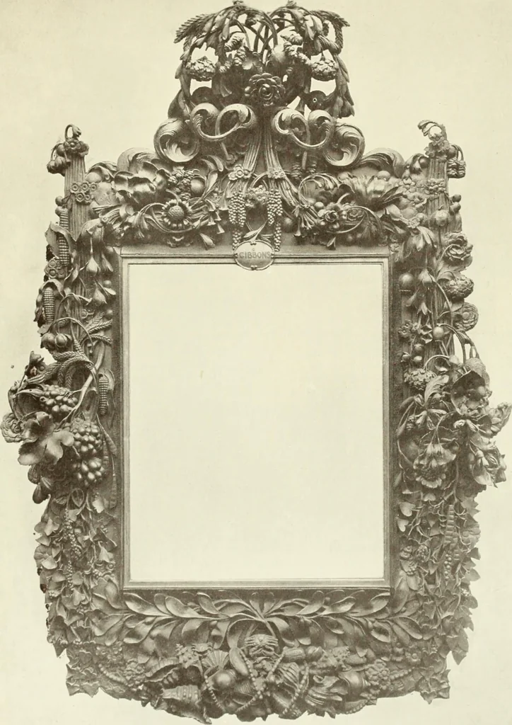 An illustration from Old English furniture and its surroundings, from the restoration to the regency, 1920, leaf 138
