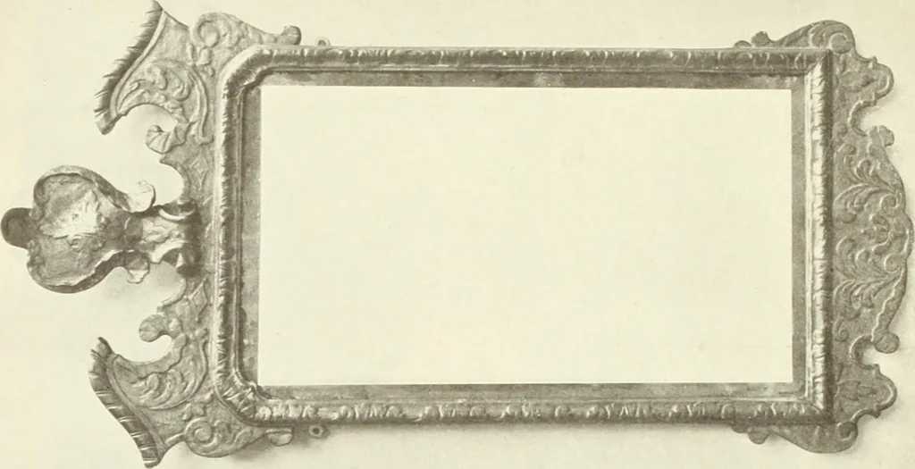An illustration from Old English furniture and its surroundings, from the restoration to the regency, 1920, leaf 145