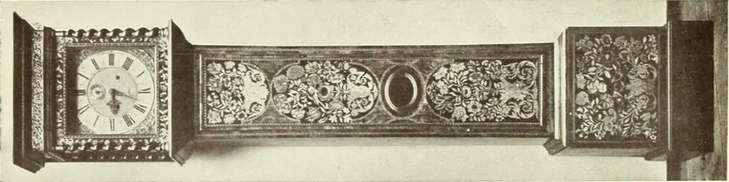 An illustration from Old English furniture and its surroundings, from the restoration to the regency, 1920, leaf 145