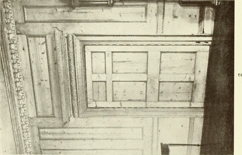 An illustration from Old English furniture and its surroundings, from the restoration to the regency, 1920, leaf 197