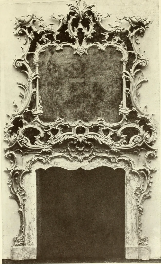 An illustration from Old English furniture and its surroundings, from the restoration to the regency, 1920, leaf 198