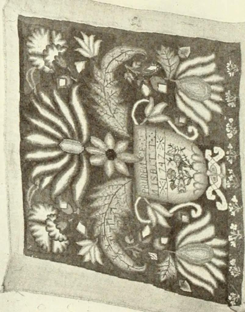 An illustration from Old English furniture and its surroundings, from the restoration to the regency, 1920, leaf 203