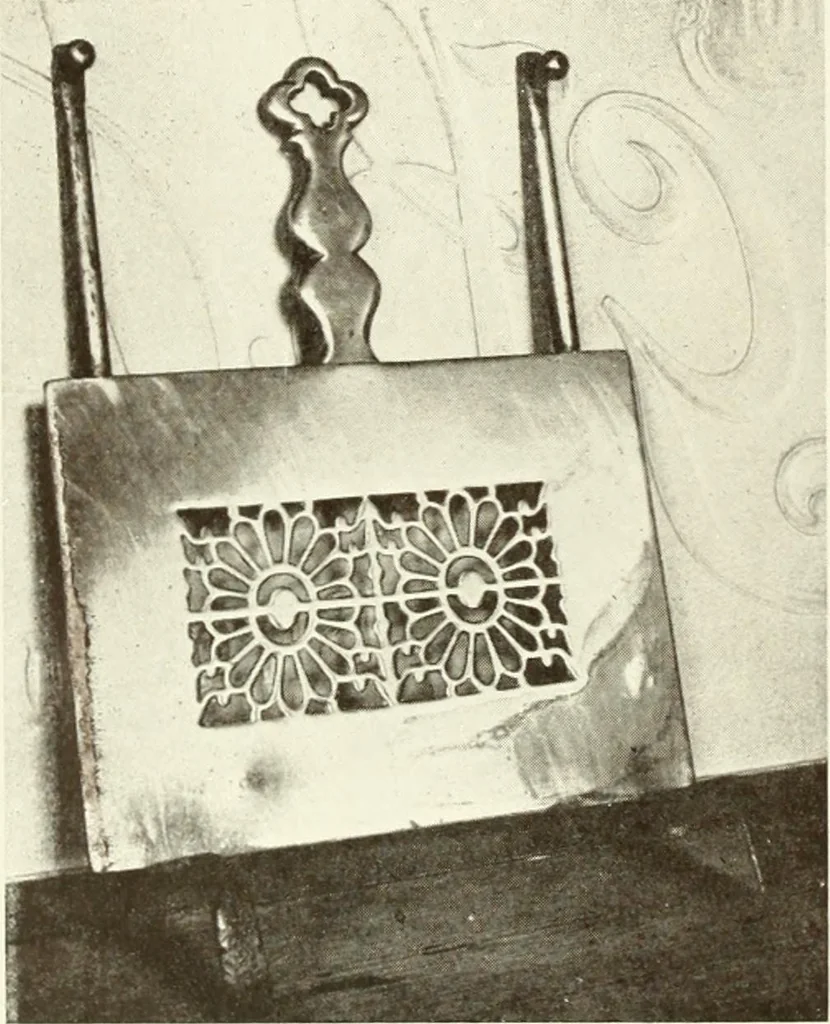 An illustration from Old English furniture and its surroundings, from the restoration to the regency, 1920, leaf 207