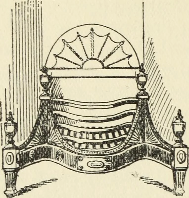 An illustration from Old English furniture and its surroundings, from the restoration to the regency, 1920, leaf 221