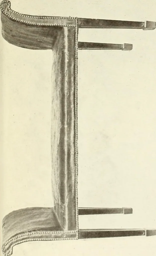 An illustration from Old English furniture and its surroundings, from the restoration to the regency, 1920, leaf 264