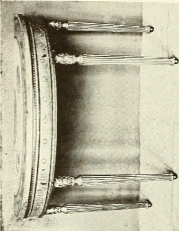 An illustration from Old English furniture and its surroundings, from the restoration to the regency, 1920, leaf 267