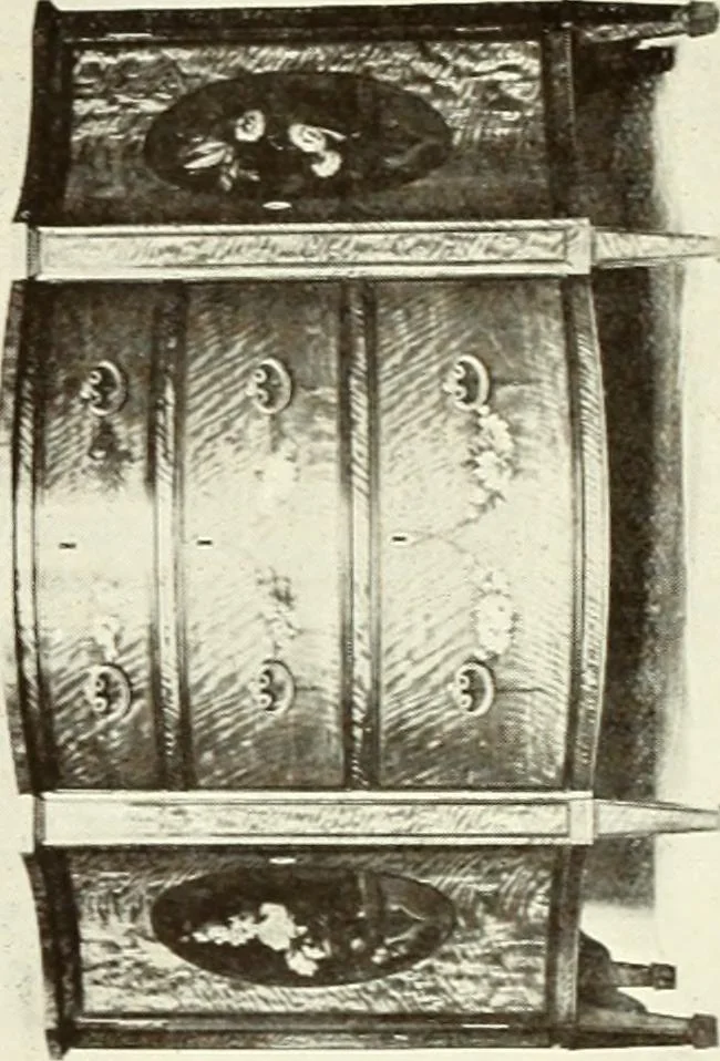 An illustration from Old English furniture and its surroundings, from the restoration to the regency, 1920, leaf 267