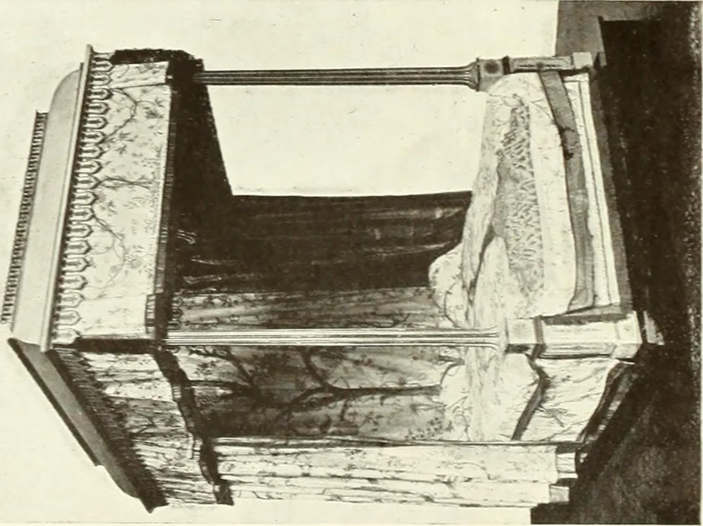 An illustration from Old English furniture and its surroundings, from the restoration to the regency, 1920, leaf 267