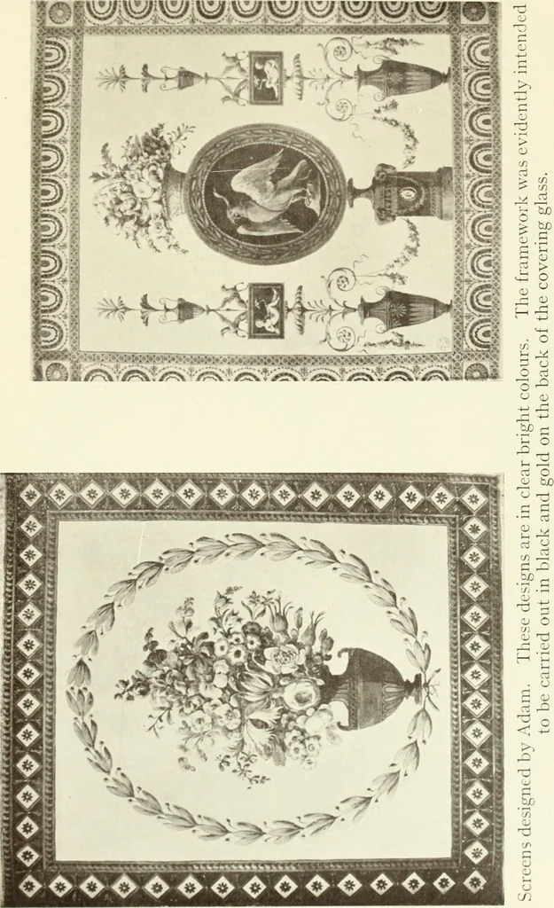 An illustration from Old English furniture and its surroundings, from the restoration to the regency, 1920, leaf 270