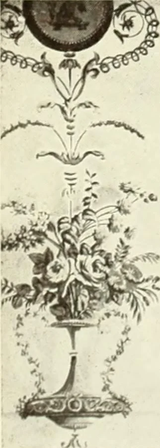 An illustration from Old English furniture and its surroundings, from the restoration to the regency, 1920, leaf 272