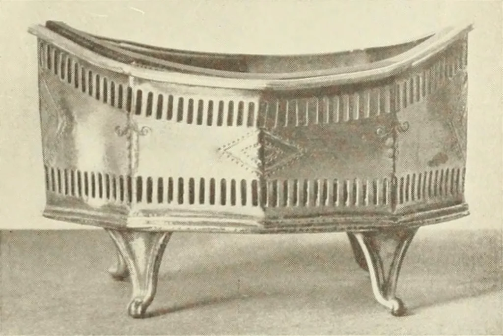 An illustration from Old English furniture and its surroundings, from the restoration to the regency, 1920, leaf 274