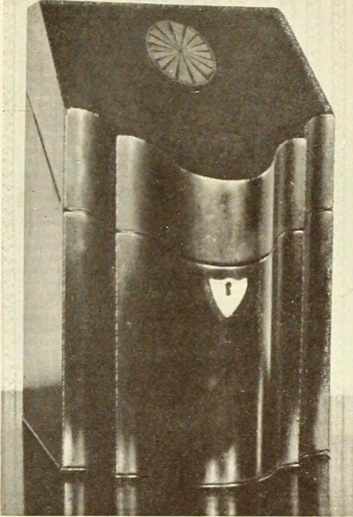 An illustration from Old English furniture and its surroundings, from the restoration to the regency, 1920, leaf 277
