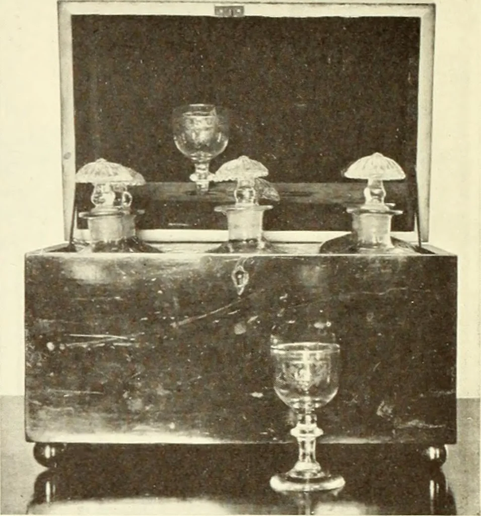 An illustration from Old English furniture and its surroundings, from the restoration to the regency, 1920, leaf 277