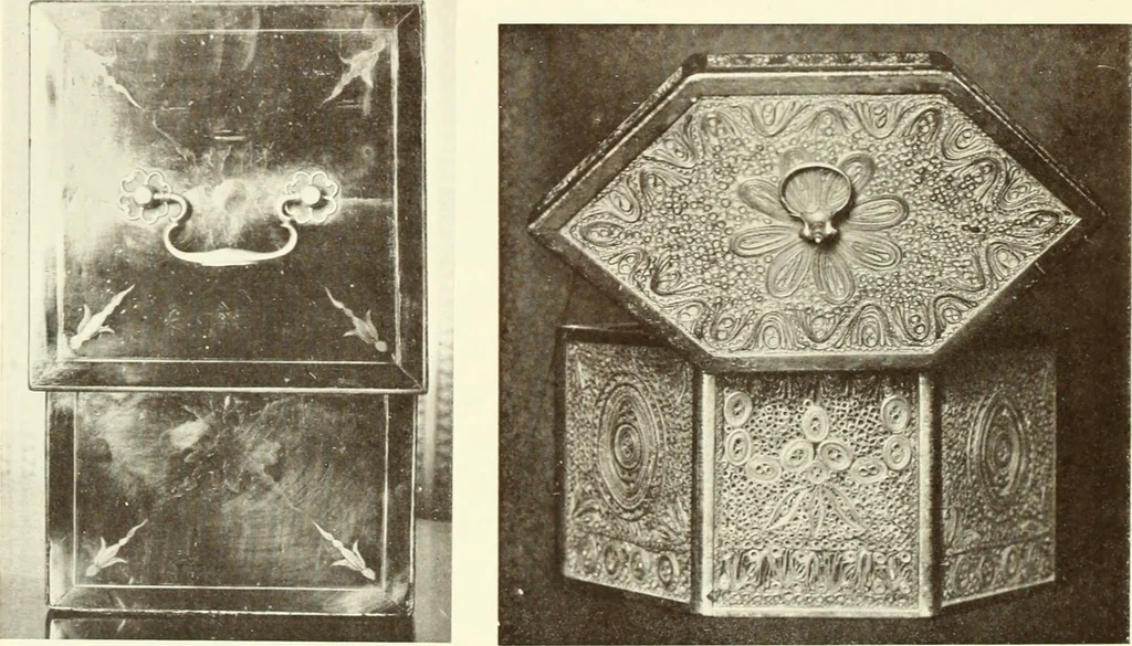 An illustration from Old English furniture and its surroundings, from the restoration to the regency, 1920, leaf 277