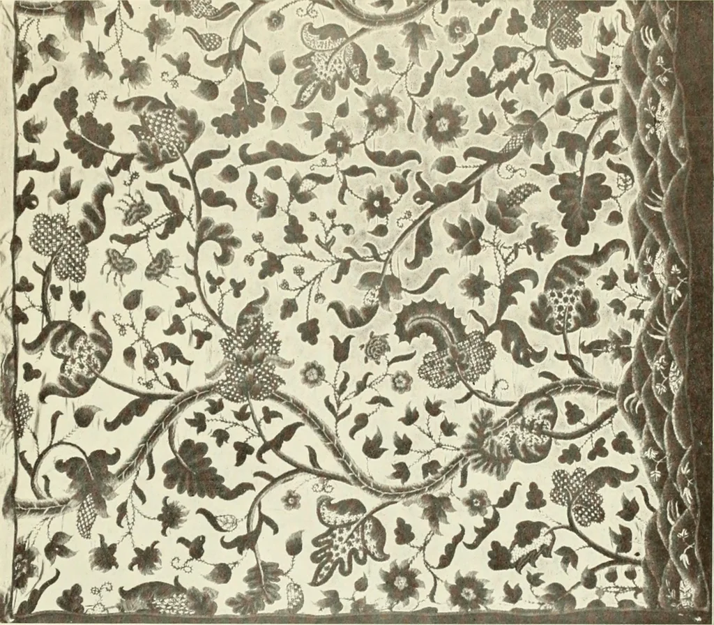 An illustration from Old English furniture and its surroundings, from the restoration to the regency, 1920, leaf 76