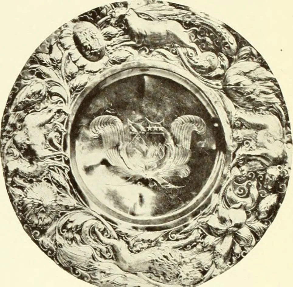 An illustration from Old English furniture and its surroundings, from the restoration to the regency, 1920, leaf 79
