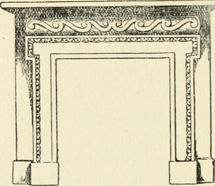An illustration from Old English furniture and its surroundings, from the restoration to the regency, 1920, leaf 89