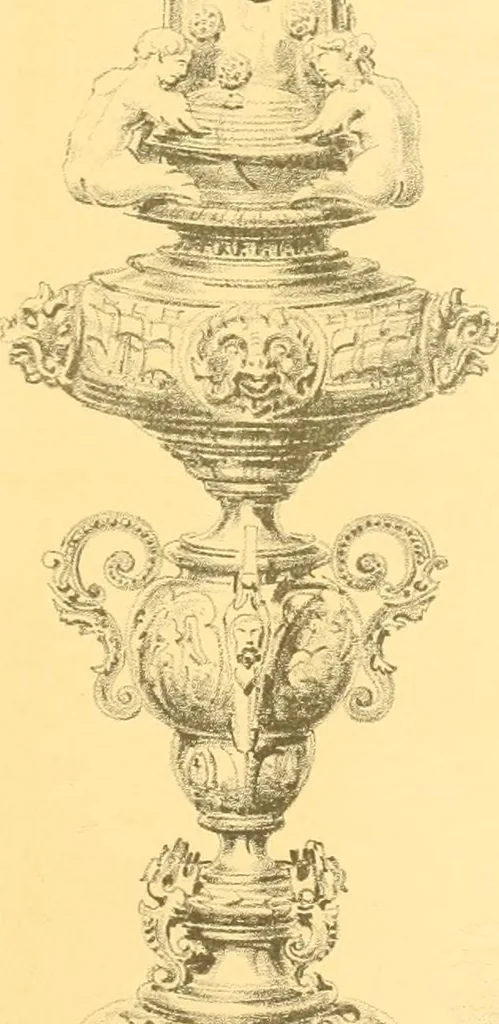 An illustration from Old English glasses. An account of glass drinking vessels in England, from early times to the end of the eighteenth century. With introductory notices, original documents, etc, 1897, leaf 100
