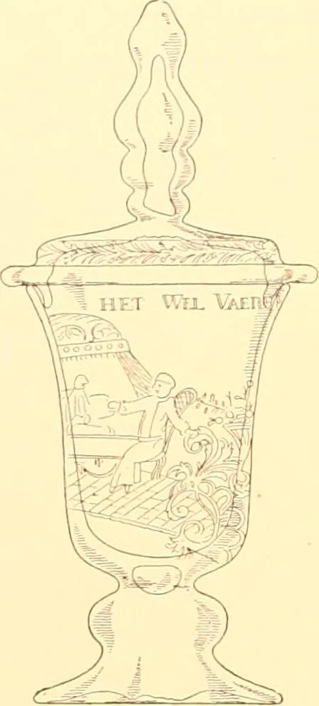 An illustration from Old English glasses. An account of glass drinking vessels in England, from early times to the end of the eighteenth century. With introductory notices, original documents, etc, 1897, leaf 109