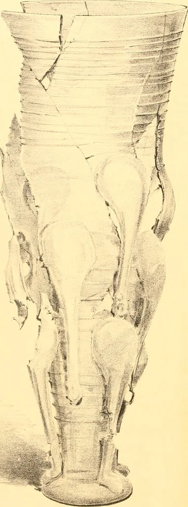 An illustration from Old English glasses. An account of glass drinking vessels in England, from early times to the end of the eighteenth century. With introductory notices, original documents, etc, 1897, leaf 185