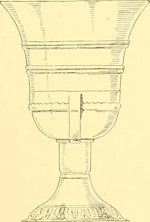 An illustration from Old English glasses. An account of glass drinking vessels in England, from early times to the end of the eighteenth century. With introductory notices, original documents, etc, 1897, leaf 240