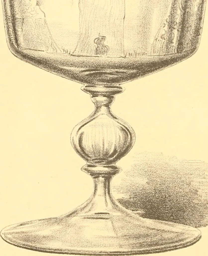 An illustration from Old English glasses. An account of glass drinking vessels in England, from early times to the end of the eighteenth century. With introductory notices, original documents, etc, 1897, leaf 309